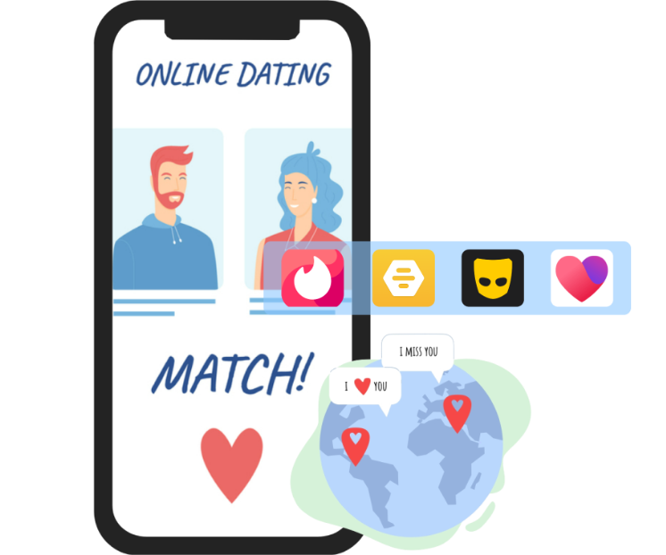 Ändern Sie den Standort in Dating-Apps