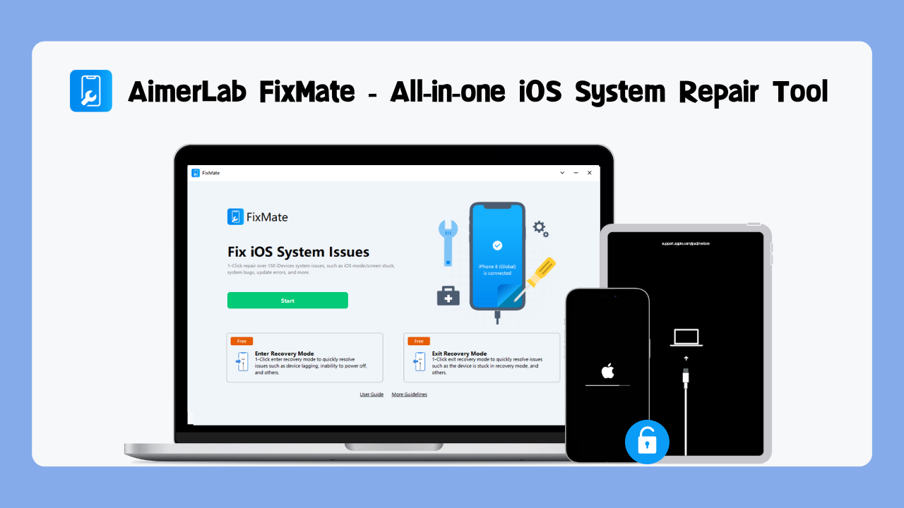 AimerLab FixMate - All-in-one iOS System Repair Tool