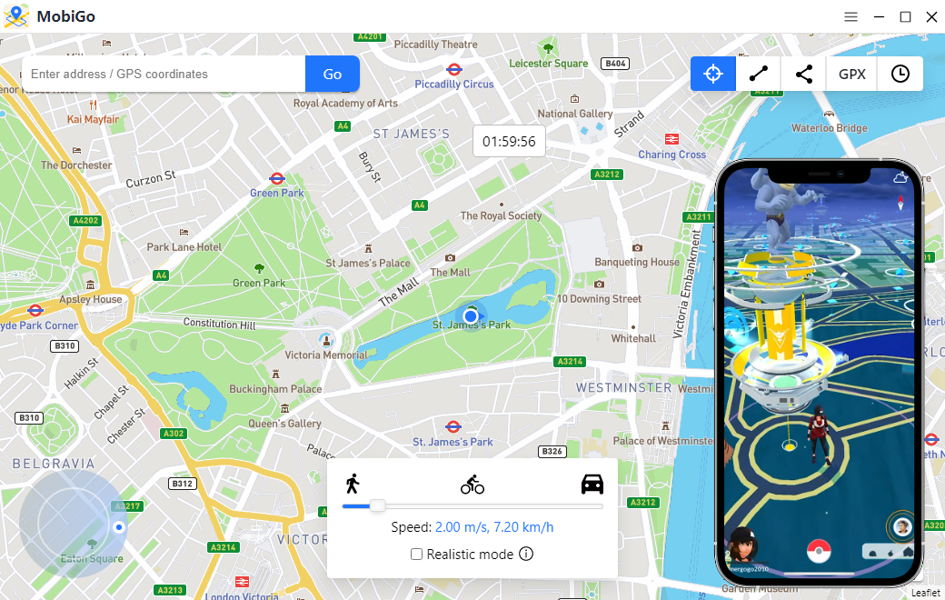 AimerLab MobiGo באַשטעטיקן אָרט