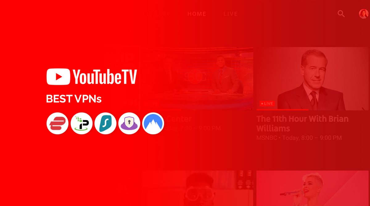 Chanje kote YouTube TV lè l sèvi avèk yon VPN