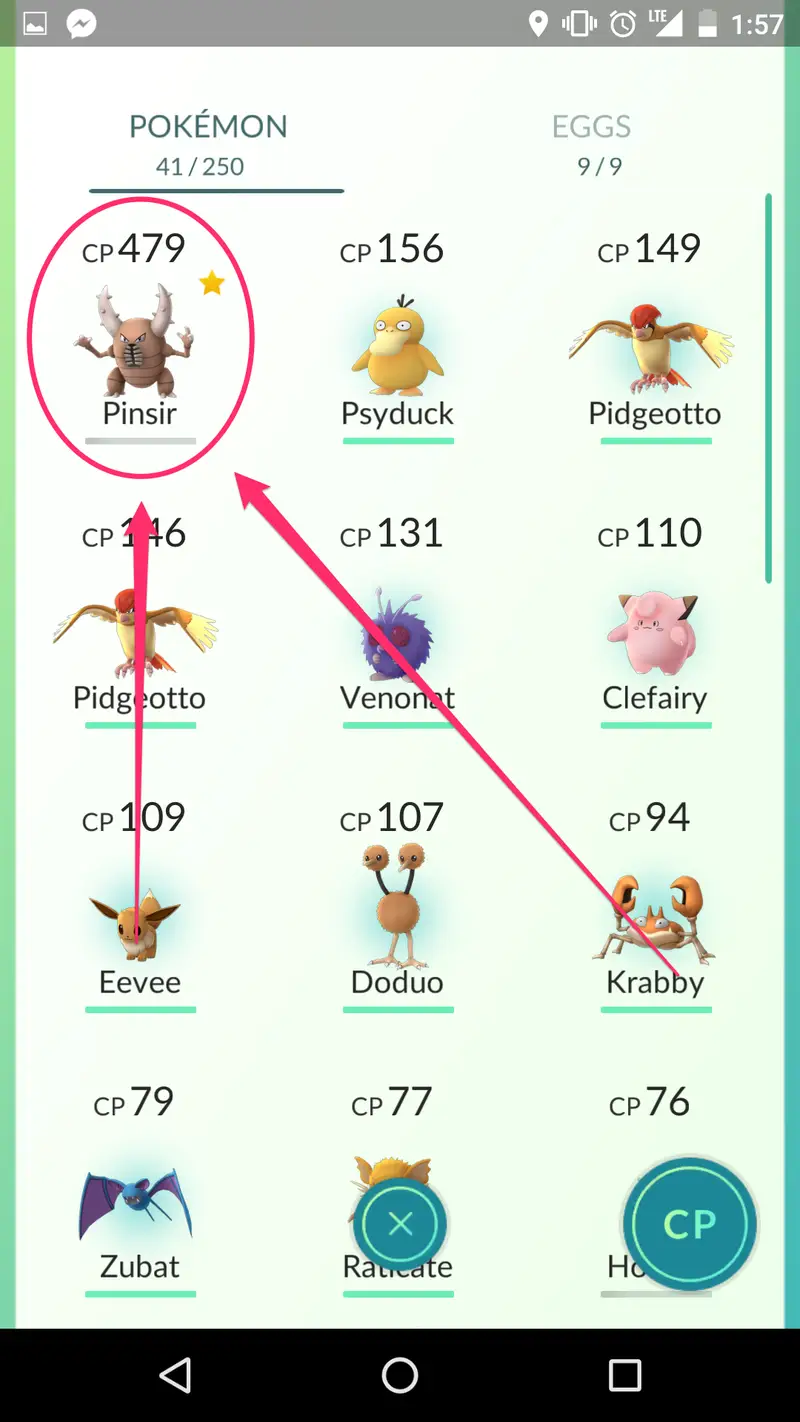 සුව කිරීමට Pokemon තෝරන්න