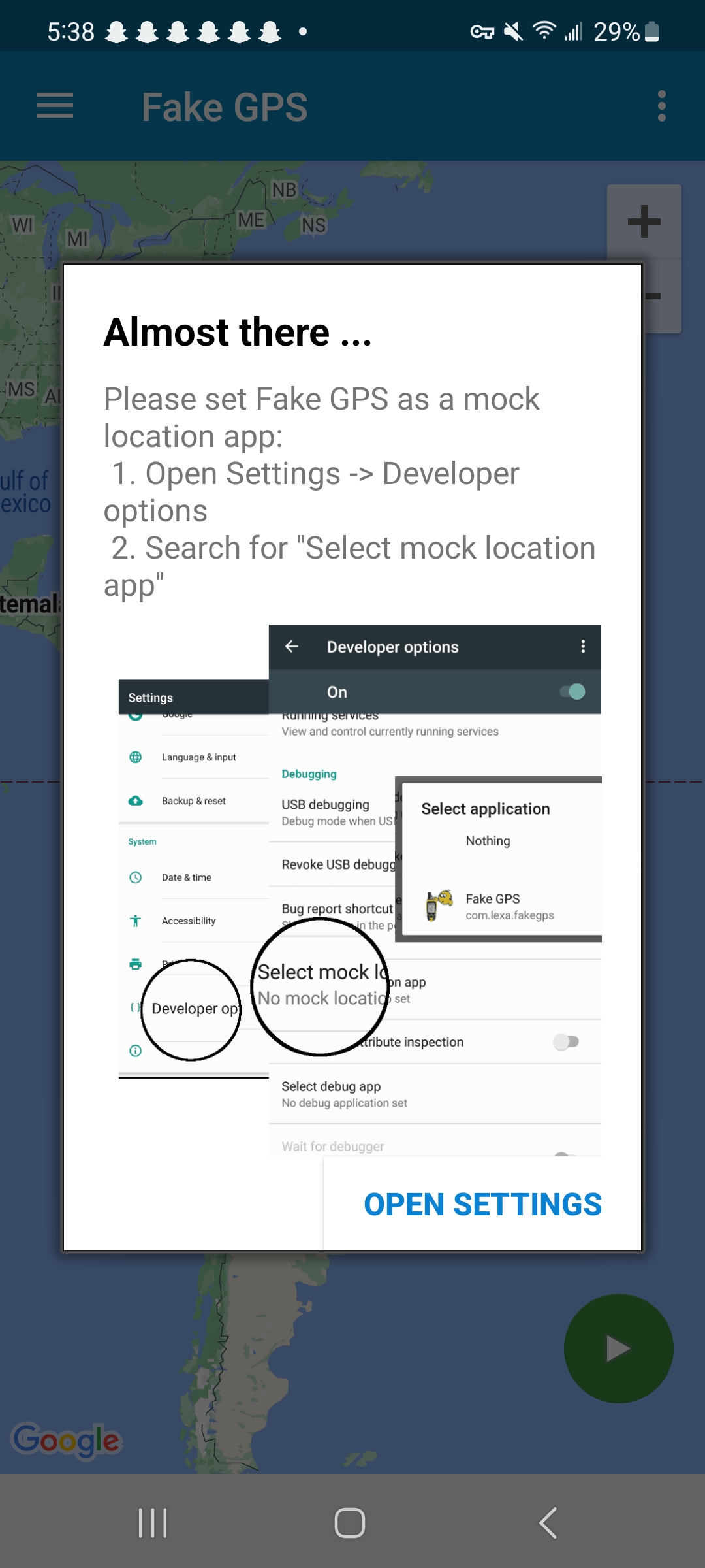 Saitin Wurin GPS na karya