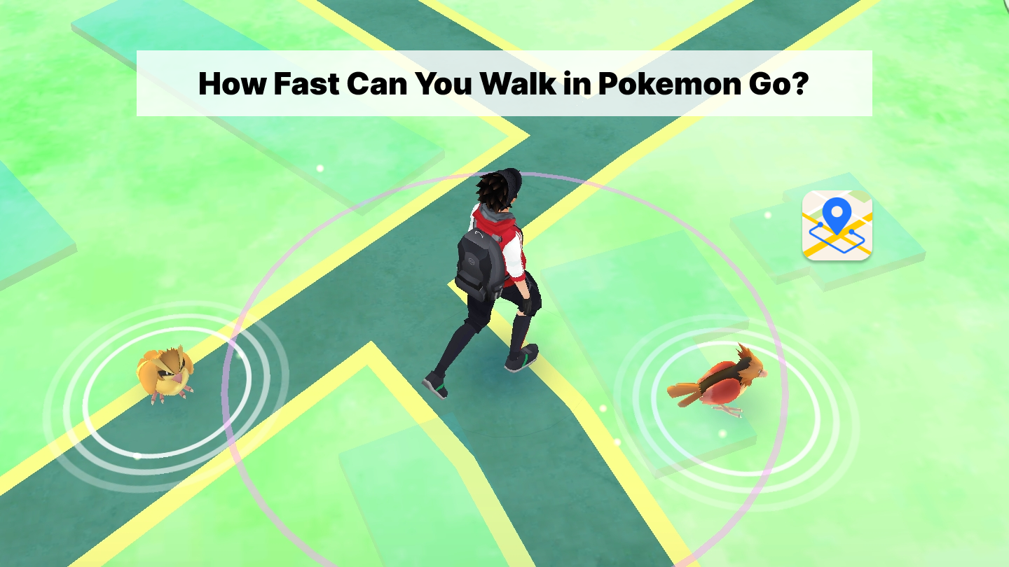 Hoe snel kun je lopen in Pokemon Go?