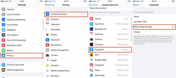 iOS పరికరంలో నా స్థానాన్ని ఎలా మార్చాలి