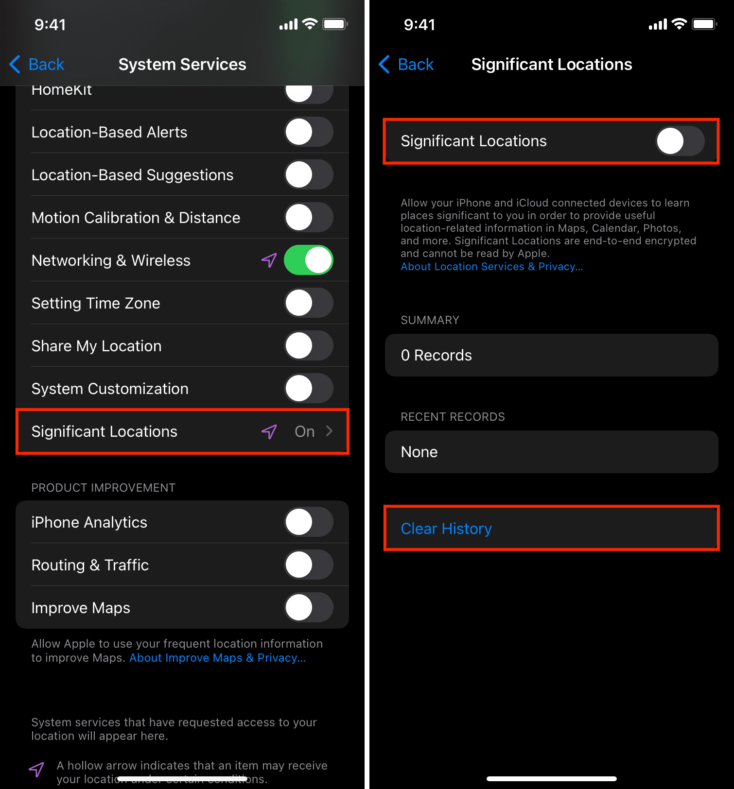 How to Delete Location History on iPhone