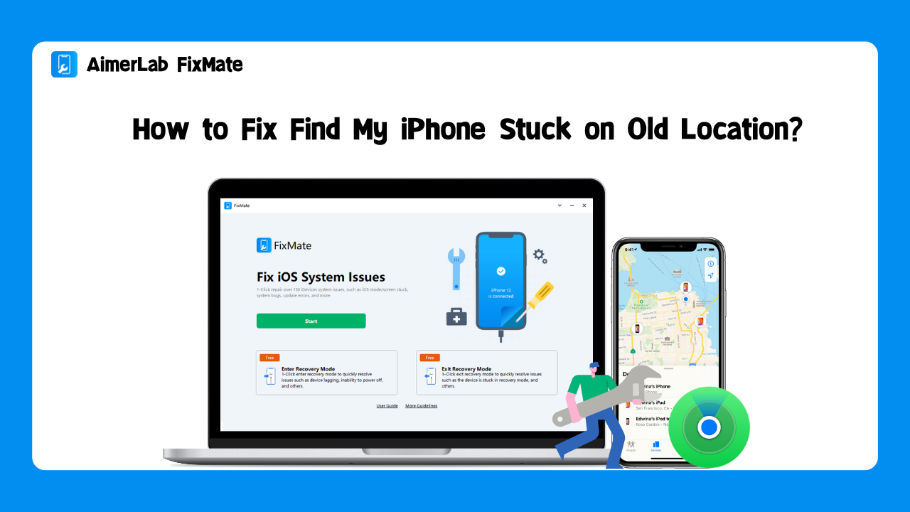 පැරණි ස්ථානයේ සිරවී ඇති Find My iPhone නිවැරදි කරන්නේ කෙසේද?