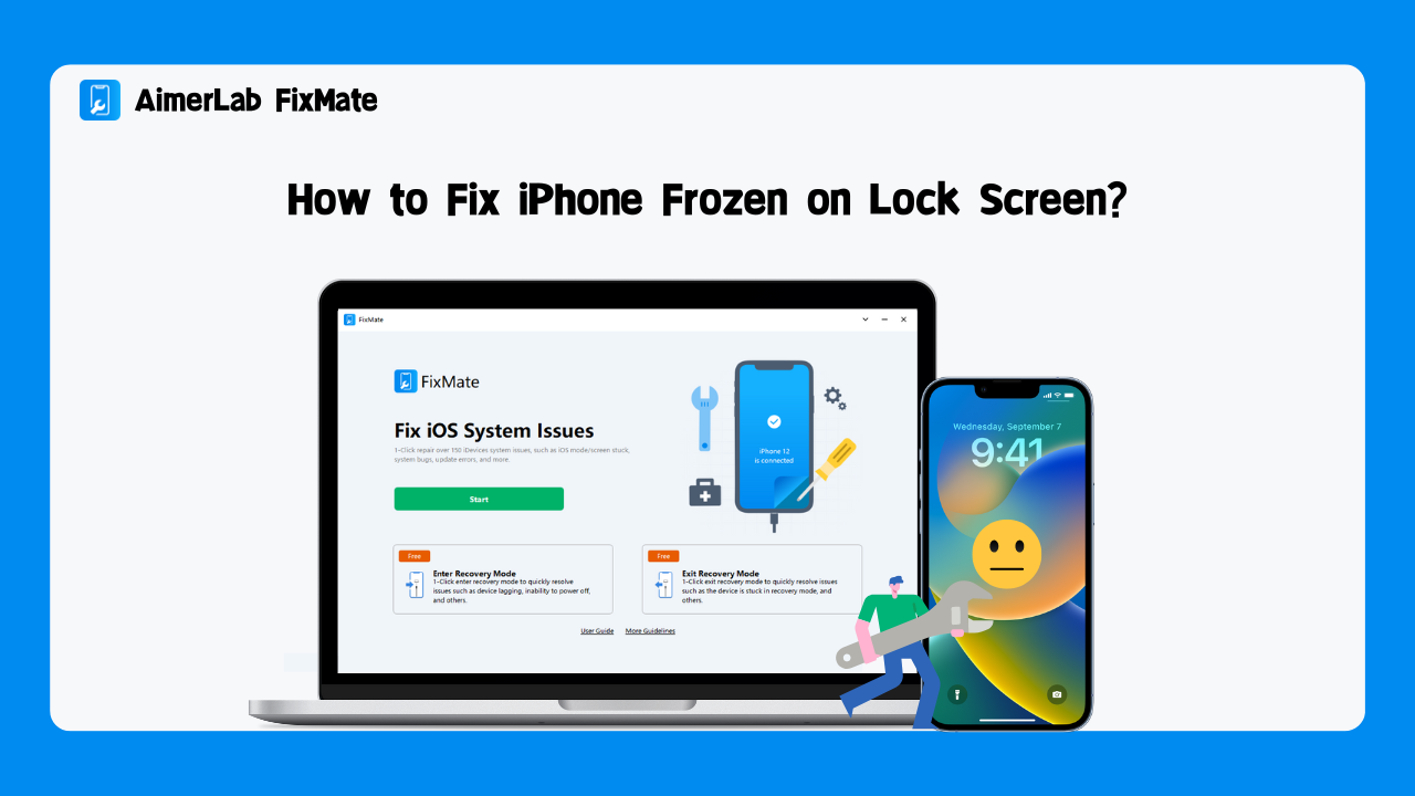 අගුළු තිරය මත iPhone Frozen නිවැරදි කරන්නේ කෙසේද?