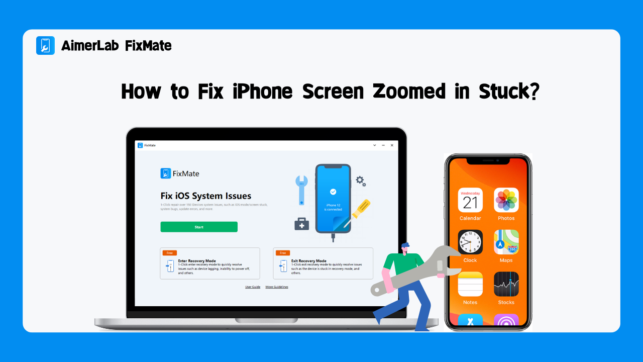 How to Fix iPhone Screen Zoomed in Stuck