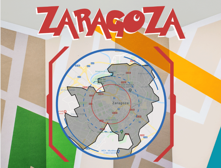 Zaragoza Pokemon Go-koordinater