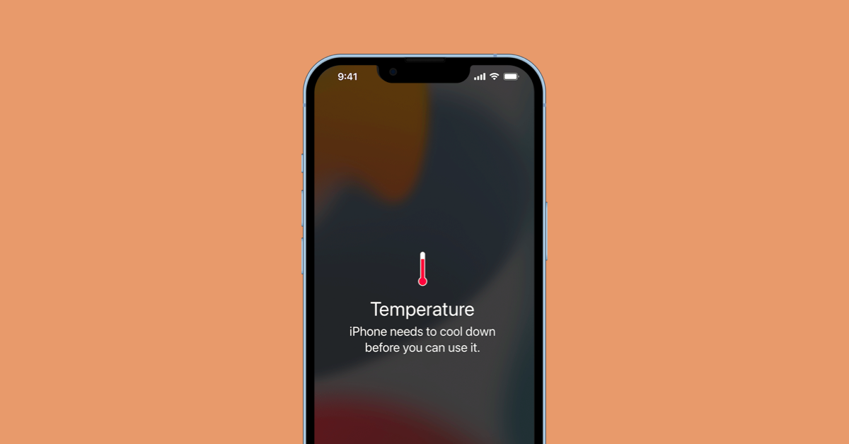 refroidir l'iPhone