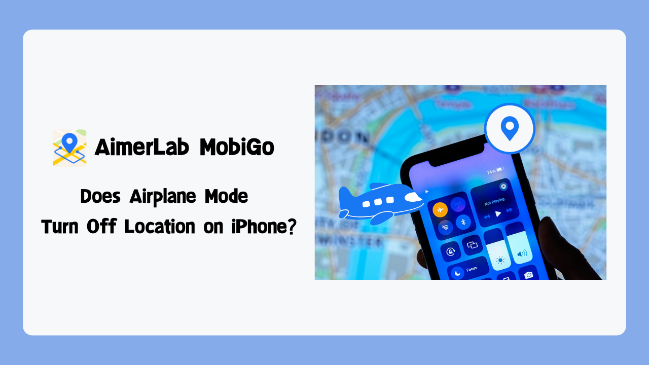 does airplane mode turn off location on iphone