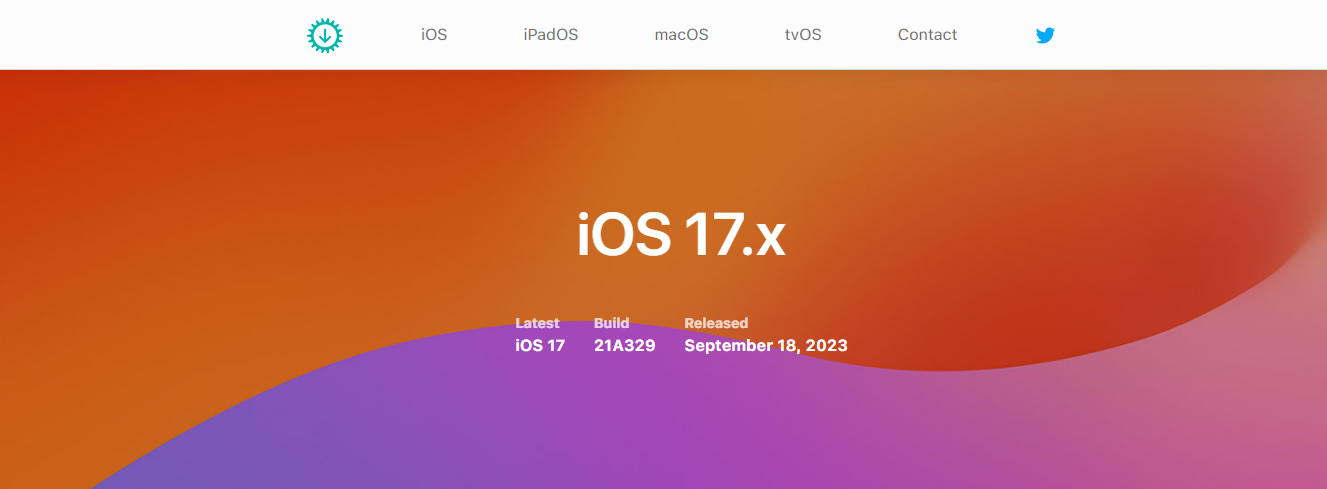 download iOS 17 ipsw from third-party website