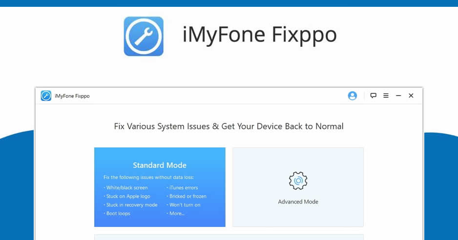 iMyFone Fixppo