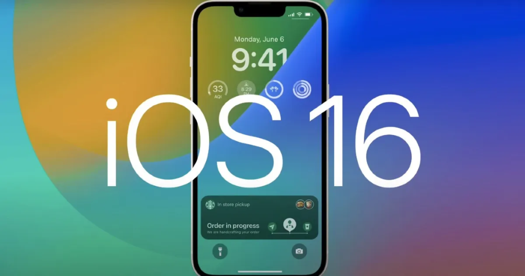 iOS 16 saki