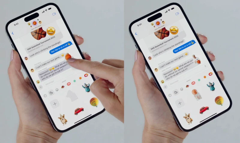 iOS 17 Stickers