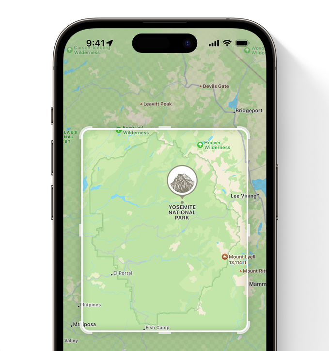 iOS 17 download maps to use offline