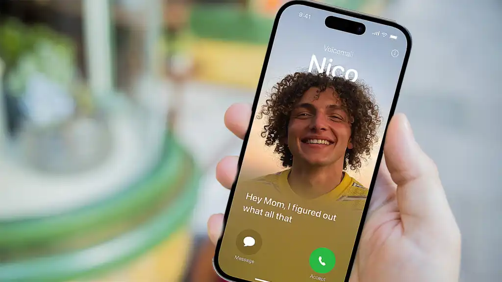iOS 17 লাইভ ভয়েসমেইল