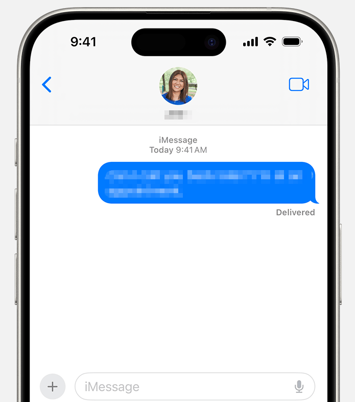 iPhone 訊息開始聊天
