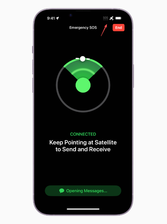 iphone stuck in satellite mode​