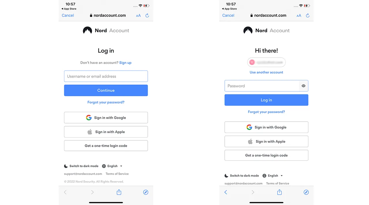 लग इन गर्नुहोस् वा साइन अप गर्नुहोस् Nord VPN